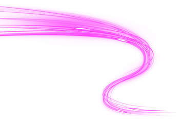 Glowing light effect.