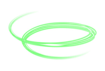 Glowing light effect.