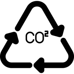 Carbon Offset Symbol Icon