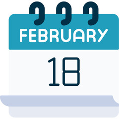 February 18 Icon