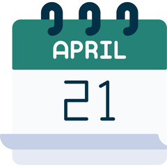 April 21 Icon