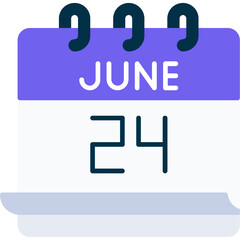 June 24 Icon