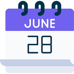 June 28 Icon