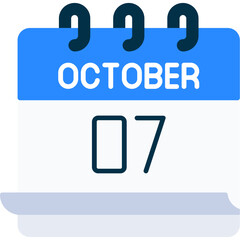 October 7 Icon