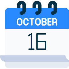 October 16 Icon