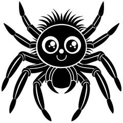 cute spider vector illustration