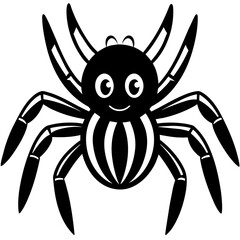 cute spider vector illustration