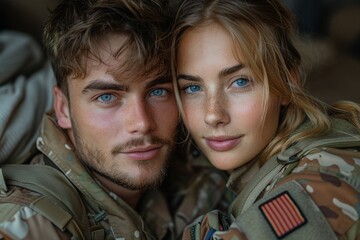 Fototapeta premium An endearing close-up of a child with freckles smiling while wearing a space helmet and astronaut suit