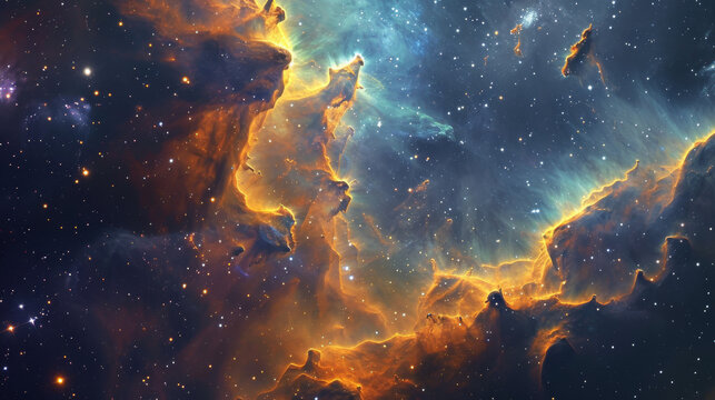  Cosmic Cliffs in Star Nursery