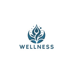 wellness logo. yoga logo. Wellness and healthy .natural health wellness fitness and yoga logo design .Human health logo design . Leaf Wellness Logo. spiritual logo