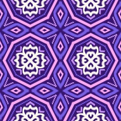 Seamless Ikat ethnic traditional pattern geometric abstract folklore ornament Tribal ethnic illustration background