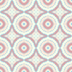 Seamless Ikat ethnic traditional Textile pattern geometric abstract folklore ornament Tribal ethnic illustration background design for print, clothing, scarf