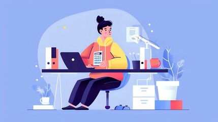 Dynamic Representation of a Finance Specialist's Expertise and Work Environment