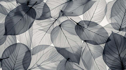 Nature pattern of dry petals, transparent leaves with natural texture as natural background or