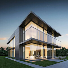 Modern Architecture detail Abstract Background	