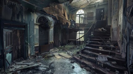 Bring the essence of urban exploration to life with a digital creation