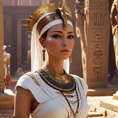 portrait of a egyptian woman