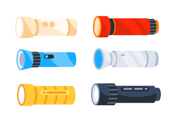 Flashlights or torches portable hand-held electric lights