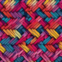 handwoven fabric digital art seamless pattern, the design for apply a variety of graphic works