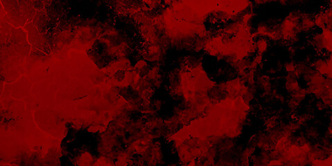 Abstract Dark Design, Luxury Red Grunge and Old Cement Wall Textures with Gradient Light