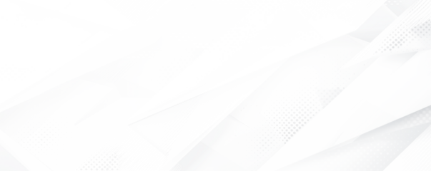 abstract white background with lines and triangles isolated on white or transparent png