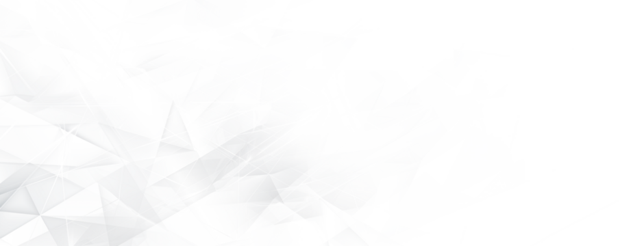 abstract white background with lines and triangles isolated on white or transparent png