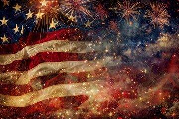 American flag. US flag. Independence day of America. USA 4th of july background. United States Flag. Celebrating Independence Day in US