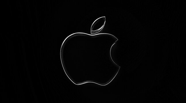 Apple, Apple Logo 3D Visual Design - Apple image for Social Networks and News. Mary 2024, Istanbul - T&uuml;rkiye (3D Render)