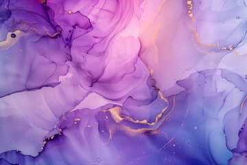 Marble ink abstract art from exquisite original painting for abstract background . Painting was painted on high quality paper texture to create smooth marble background pattern of ombre alcohol ink .