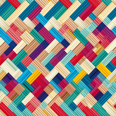 Handwoven fabric digital art seamless pattern, the design for apply a variety of graphic works