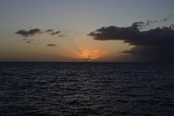 Naklejka premium sunset