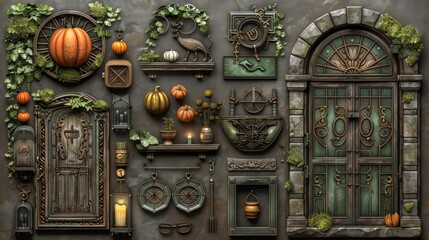 Obraz premium old door