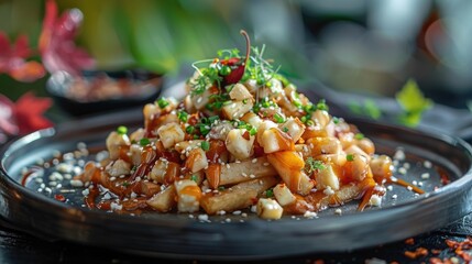 Gourmet Poutine in Upscale Ambiance