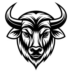 Buffalo Head Vector