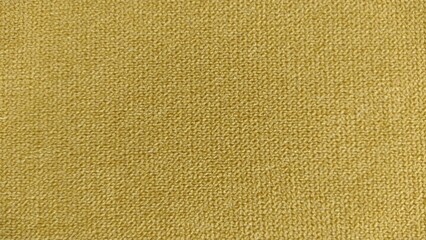 Fototapeta premium yellow fabric texture, canvas background 