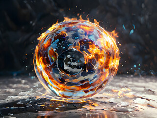 Fireball: Elemental Collision.