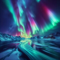 Arctic Aurora: Vibrant Beauty of the North