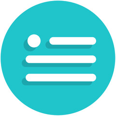 Obraz premium Interface Colored Icon Pack