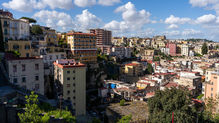 Old City of Naples from San Martino, Naples, Italy