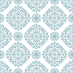 Fototapeta premium seamless damask pattern repeat vector file, medallion pattern, traditional print