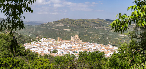 Zuheros town, Sierra Subbética Natural Park, province of Córdoba, Andalusia, Spain
