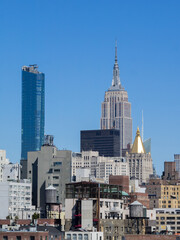 Obraz premium Manhattan skyline with the Empire State Building