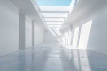 Empty hall of modern architectures&nbsp;
