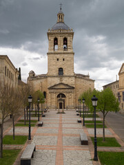 Obraz premium Saint Mary Cathedral in Plaza Herrasti, Ciudad Rodrigo