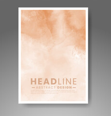 Cards with watercolor background. Design for your cover, date, postcard, banner, logo.