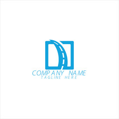 Trucking company badge logo, semi truck logo
