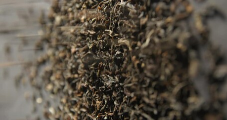 Tea pouring studio 4K pro res vertical view