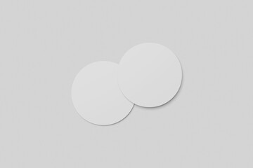 Blank Sticker Mockup