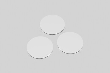 Blank Sticker Mockup