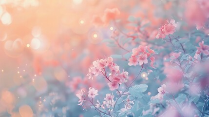 A painting of a forest with trees and oranges